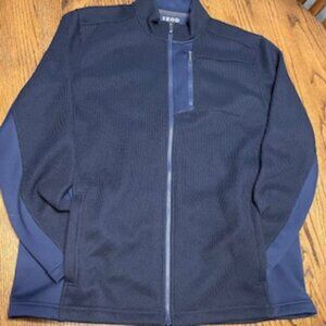 IZOD Sportswear Shaker Midweight Fleece Jacket Men's XL
